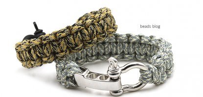 Pulseiras de Macramé com Paracord