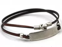 Pulseira com Placa Lisa