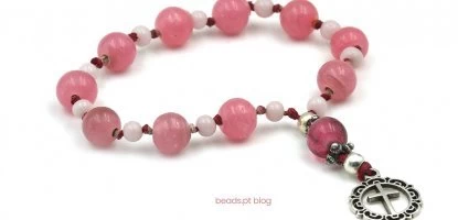 Dezena com Contas de Vidro