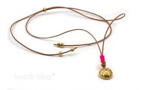 Colar Ouriço Dourado