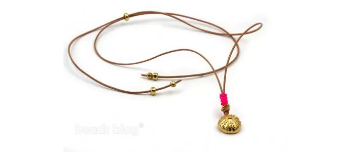 Colar Ouriço Dourado