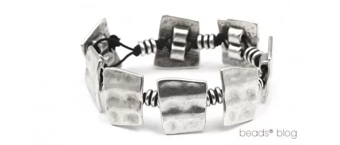 Pulseira Quadrados de Metal