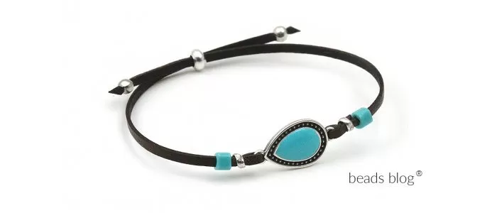Pulseira Lágrima Azul