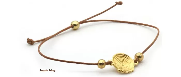 Pulseira Espiral Dourada