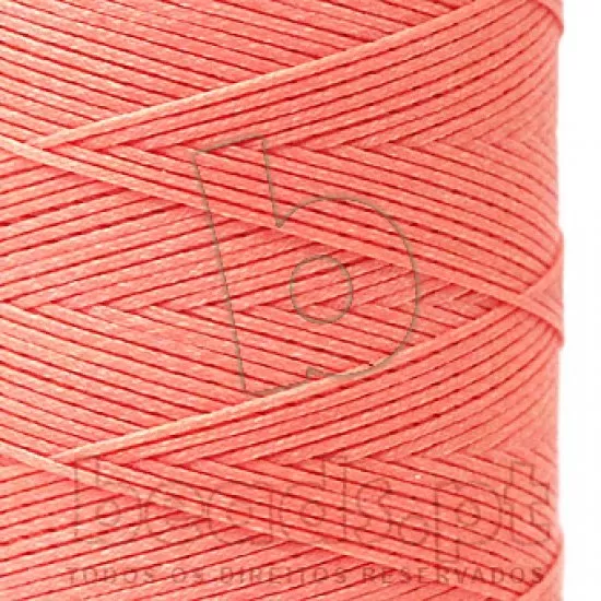 Fio encerado 1mm rosa velho