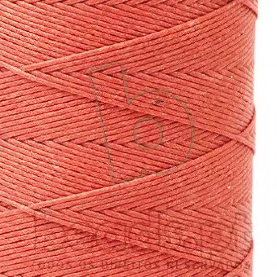 Fio encerado 1mm terracota