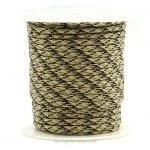 Fio Paracord 4 mm Camuflado Bege e Preto