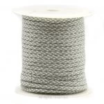Fio Paracord 4 mm Cinzento e Branco