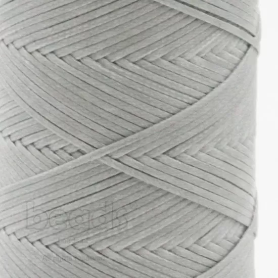 Fio encerado 1mm cinzento