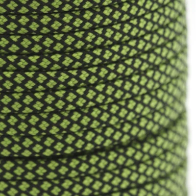 Fio Paracord 4 mm Verde Lima e Preto