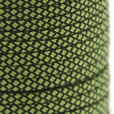 Fio Paracord 4 mm Verde Lima e Preto