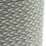 Fio Paracord 4 mm Cinzento e Branco