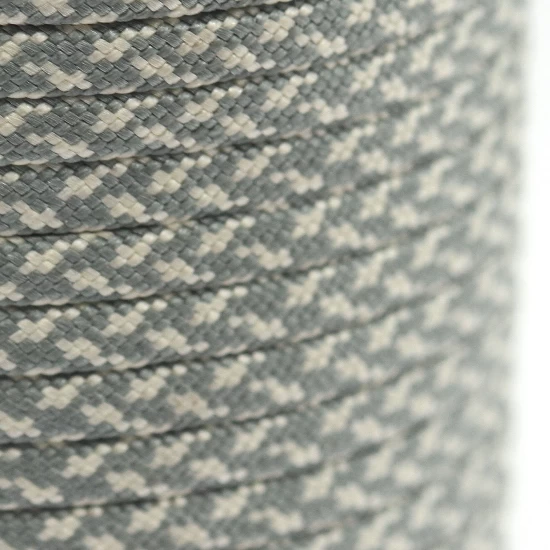 Fio Paracord 4 mm Cinzento e Branco