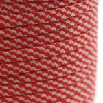 Fio Paracord 4 mm Vermelho e Branco