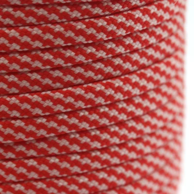 Fio Paracord 4 mm Vermelho e Branco