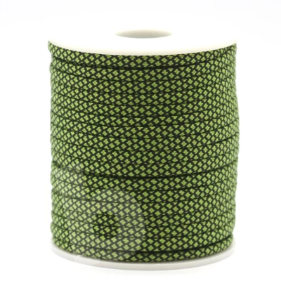 Fio Paracord 4 mm Verde Lima e Preto