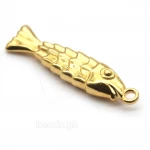 Pendente Peixe Dourado 40mm com Argola