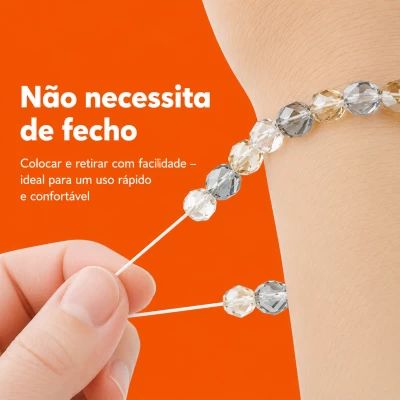 Fio Elástico Beadalon Elasticity 0,8 mm Transparente